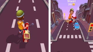 Paper Boy Race: Run & Rush 3D🛵 🛵🛵Levels Gameplay Android #gameplay​ #mobilegame #walkthrough