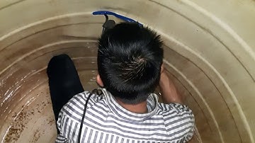 Hàn vá bồn bể nhựa âm dưới đất bị nứt