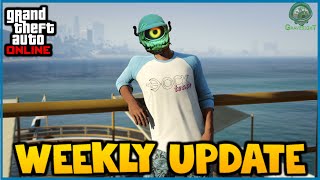 GTA Online NEW Weekly Update Information! Peyote Plants With Bonus Money!