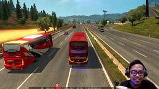 test drive bus agra mas top speed ets 2 - EURO TRUK SIMULATOR 2 screenshot 1