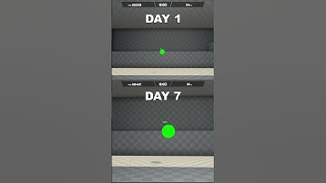 DAY 1 VS DAY 7 of AIMLABS #gaming #aimlab