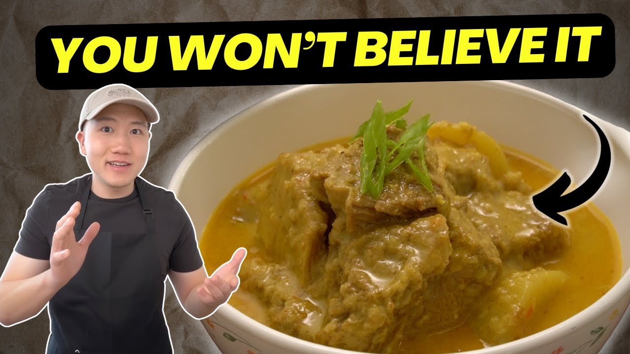 The BEST Malaysian Curry Beef Brisket You Can Make