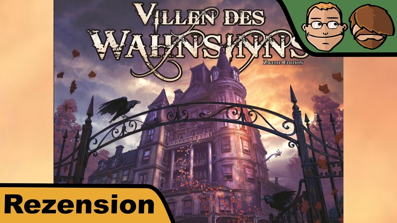 Villen des Wahnsinns Zweite Edition Brettspiel Review YouTube Villen des Wahnsinns Zweite Edition Brettspiel Review YouTube
