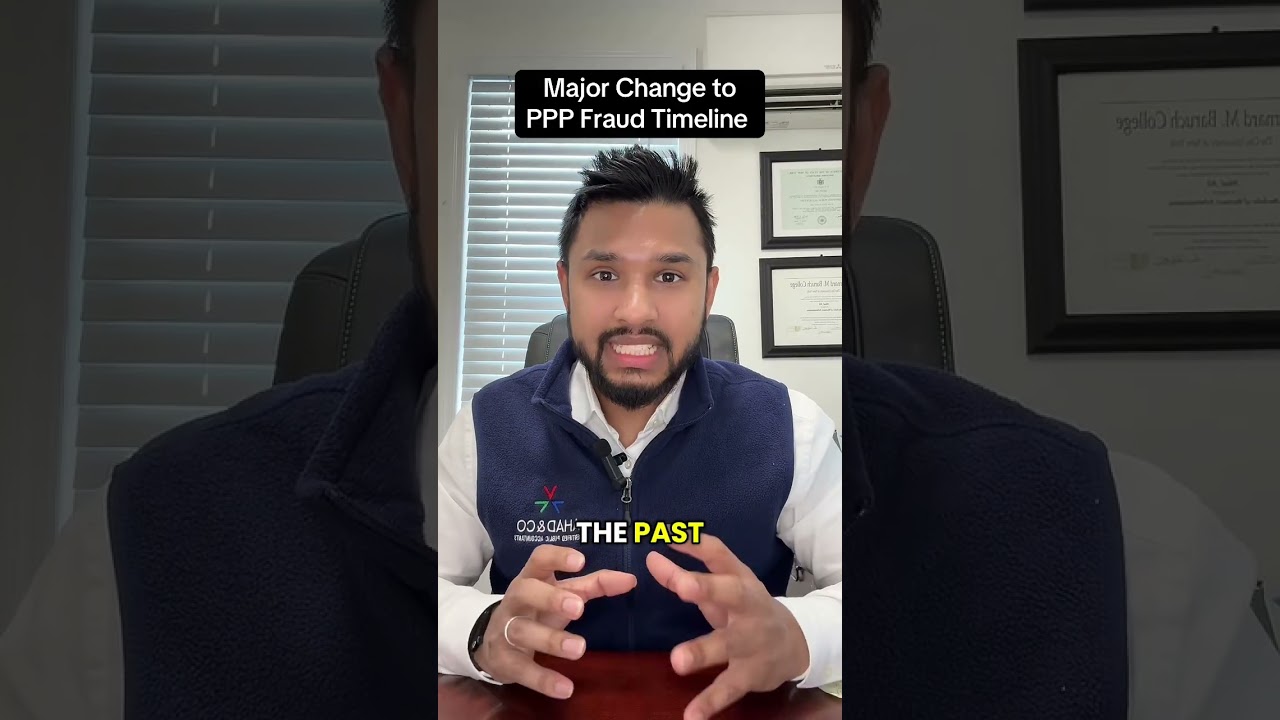 Значительные изменения в хронологии мошенничества в рамках программы PPP.