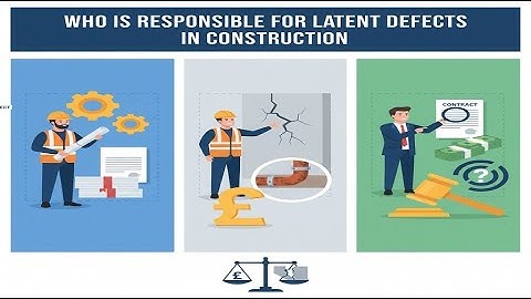 Who is responsible for latent defects?