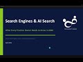 Search Engines and AI Search