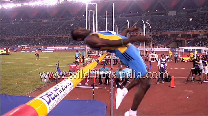 Bahamian high jumper Donald Thomas bags gold at Co...
