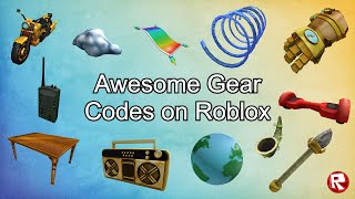 20 Awesome Roblox Gear Codes