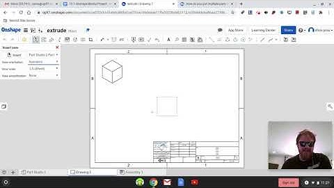 Working Drawing with multiple shapes on Onshape