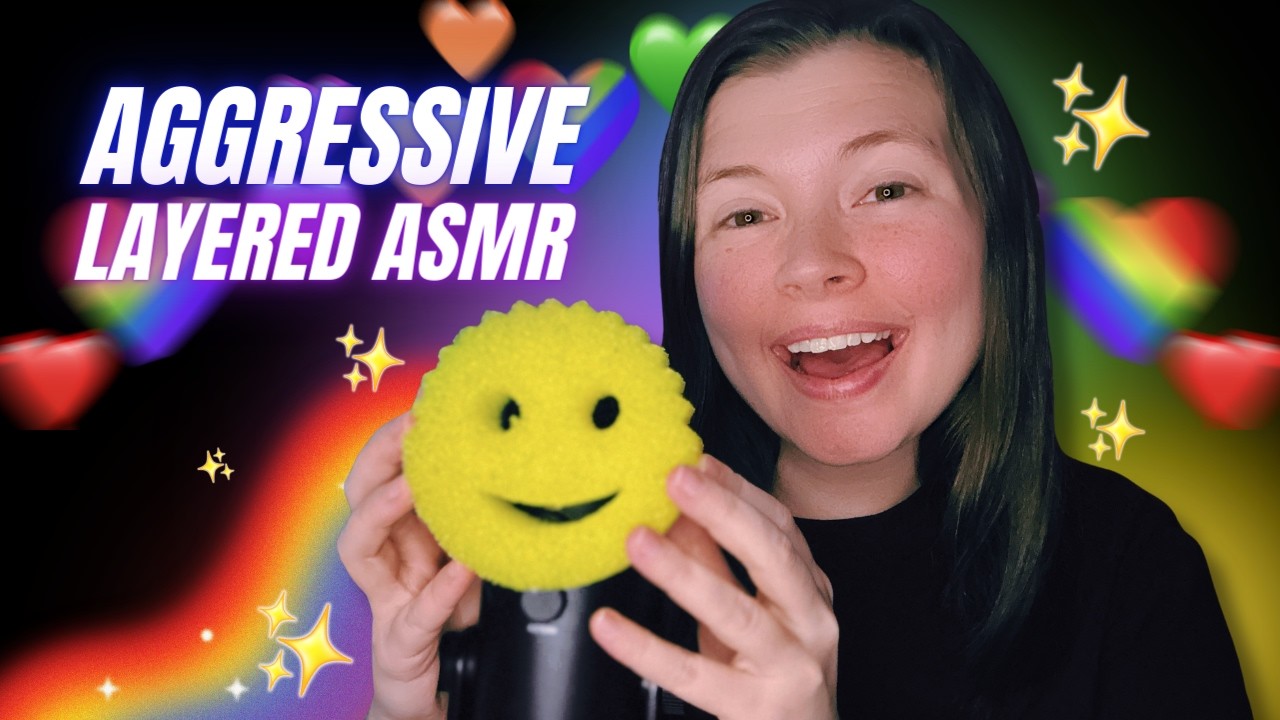 ASMR Aggressive Layered Triggers For the Most INTENSE TINGLES