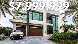 INSIDE A $7,999,999 MODERN LUXURY HOME IN FT. LAUDERDALE