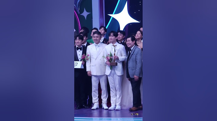 2024 KBS연예대상 대상  현장분위기 사랑받고 축하받는 #대상 #이찬원 #축하합니다