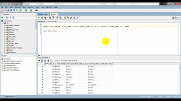 Oracle Database 12c : 10 Single Row function (lpad, rpad,replace and trim )