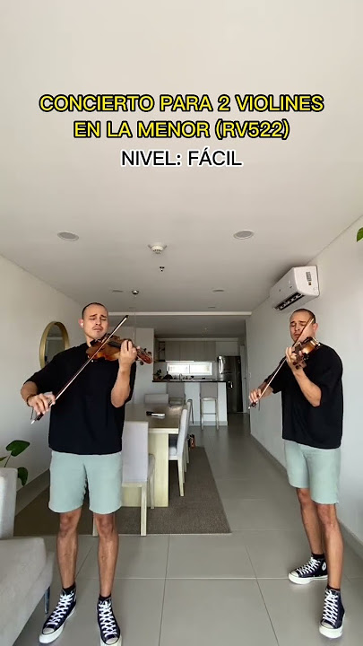 3 DUOS FÁCILES PARA TOCAR CON UN PRACTICE BRO #violin #violinist #duet #vivaldi #bach