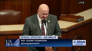 Congressman Glenn &quot;GT&quot; Thompson Highlights Mental Health Awareness Month
