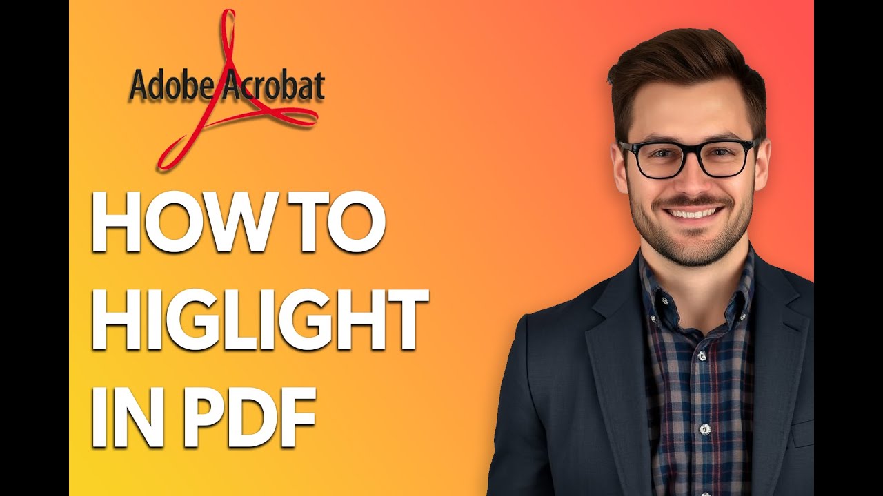 How To Higlight In Pdf In Computerlaptoppc [2025 Guide] - YouTube