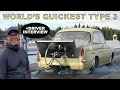 The worlds quickest vw type 3 notchback  720hp 3078cc