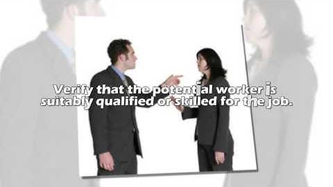 What is the Importance of Pre Employment Screening