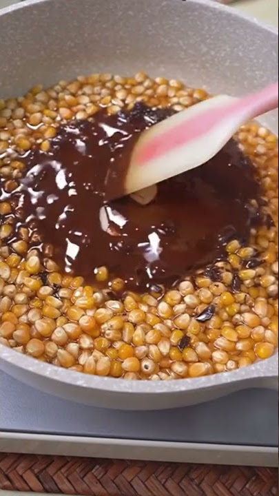 How to make chocolate popcorn #popcorn #homemade #chocolaterecipe #darkchocolate #recipes #food