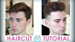 Men&#39;s short haircut for thick hair - tutorial 37 мужская короткая стрижка для густых волос