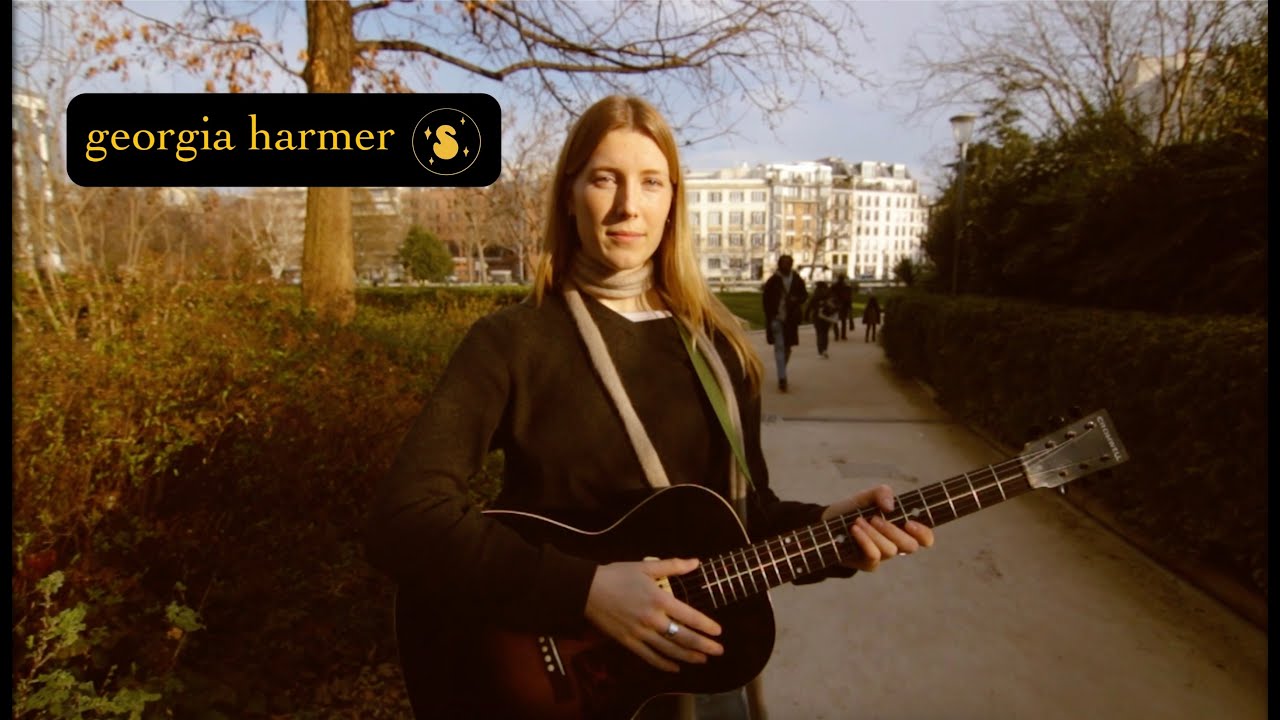 a portrait of georgia harmer in paris