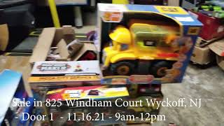 Wyckoff NJ, 11.18.21 Sale - warehouse items sale