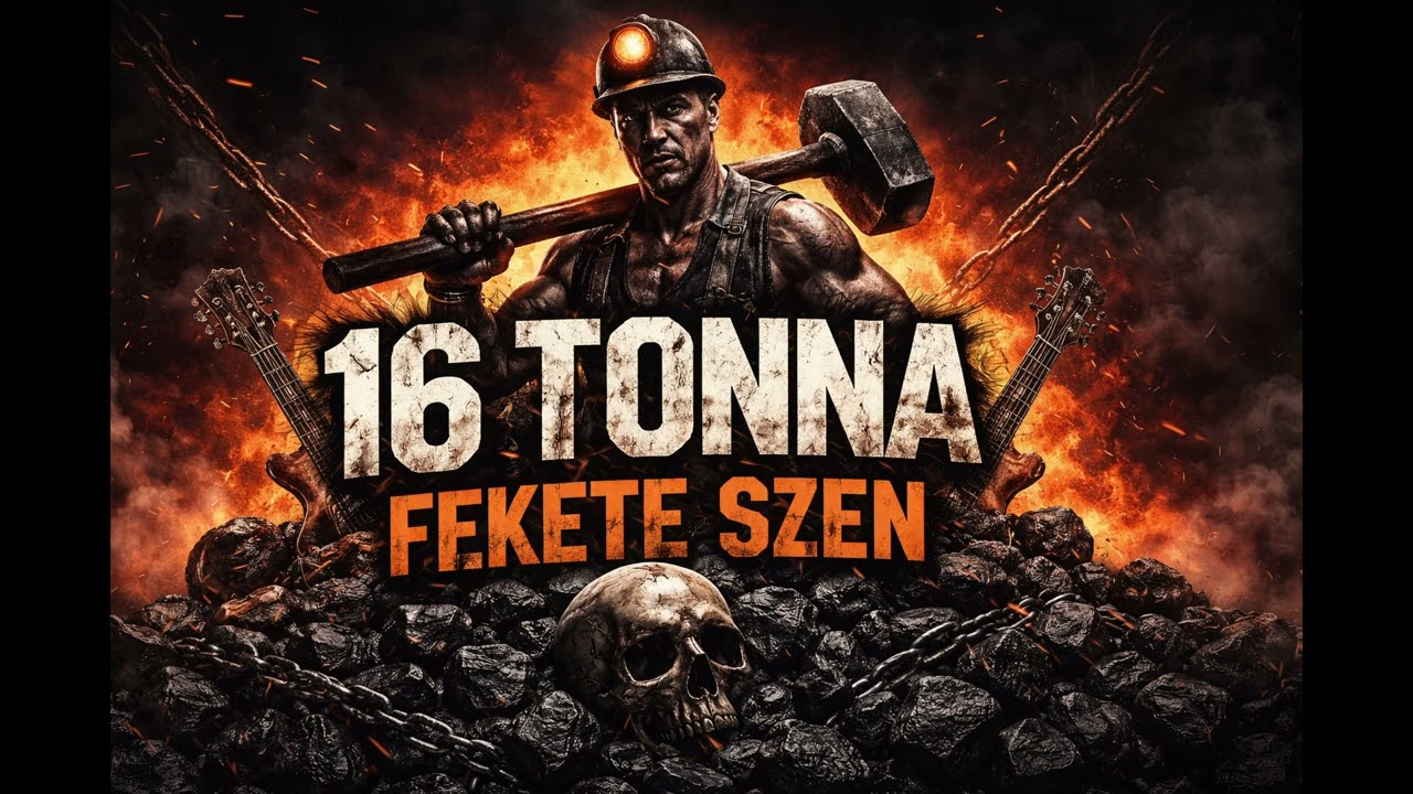 16 tonna fekete szén (Rock stílusban)
