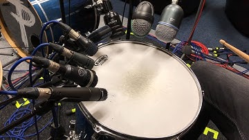 Microphone Comparison - FLOOR TOM