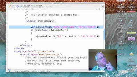 JavaScript: Prompt Pop-Up Boxes