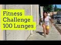 100 Lunges Fitness Challenge