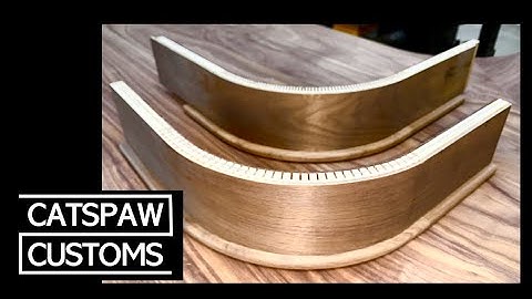 Making Curved Trim with Kerf Bent Laminations