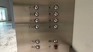 Locked Fujitec Elevators and Modded Parking Elevators at 4301 Fairfax Dr, Ballston, Arlington VA