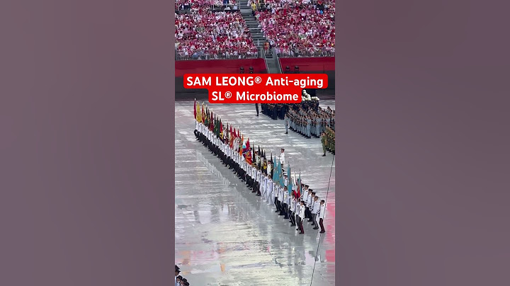 NDP 2024 Colors line #ndp2024 #samleong #slmicrobiome #antiaging