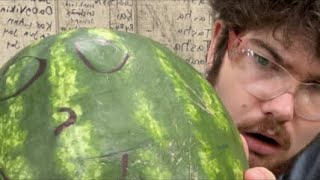 Rubber bands vs HUGE watermelon