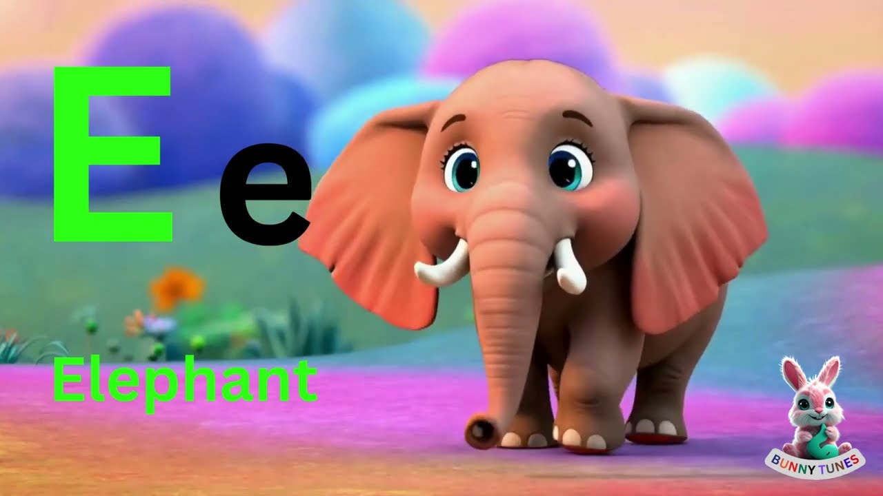 🅰️🎶 A for Apple | Alphabet Song for Kids | Bunny Tunes 🍎✨