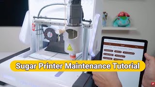 How to clean your sugar printer