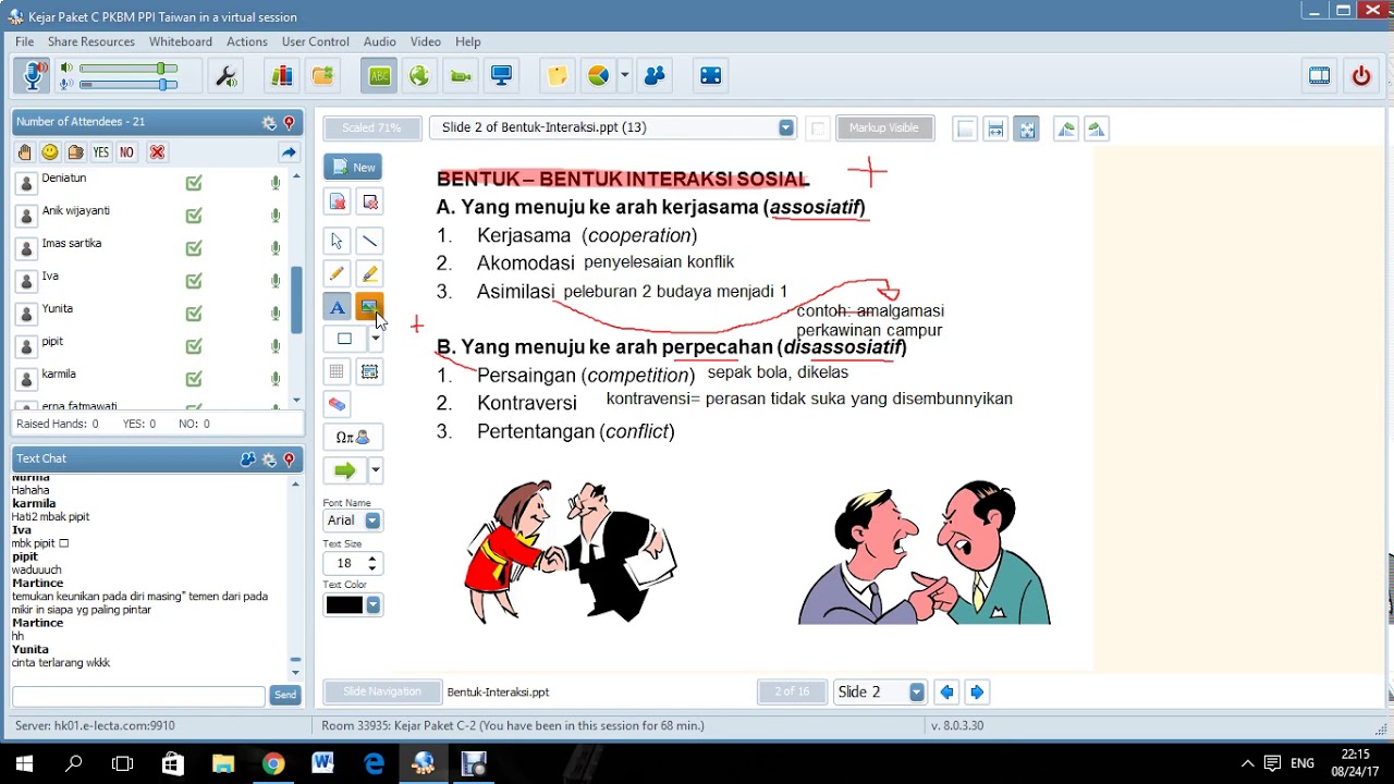 Sosiologi 6 Bentuk Interaksi Sosial Youtube