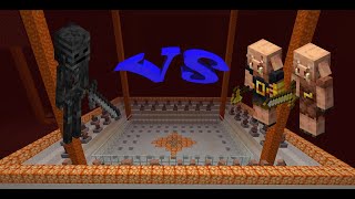 Wither Skeletons VS Piglins and Brute Piglins