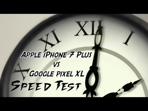 Apple iPhone 7 Plus vs Google Pixel XL Speed Test