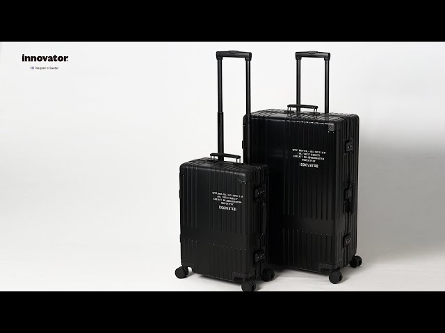 innovatorアルミスーツケース INV1811 Laser - YouTube