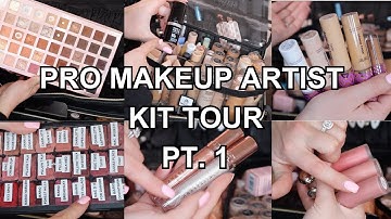PROFESSIONAL MAKEUP KIT TOUR 2025 | PART 1, IN-DEPTH
