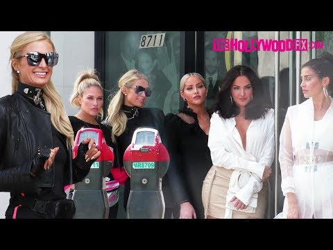 Paris Hilton, Natalie Halcro, Olivia Pierson & Nicole Williams Attend The Blonde Republic Launch