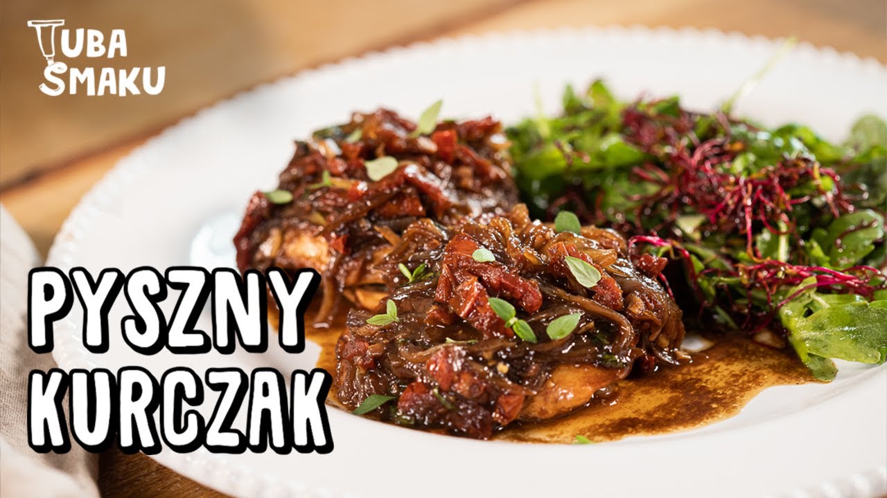 Idealny KURCZAK w SOSIE BALSAMICZNYM! Przepis na prosty obiad | Pascal Brodnicki