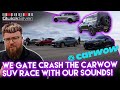 We Gate Crash the Biggest CarWow Race Ever with our QuickSilver Sounds #carwow #MatWatson, #bestsuv