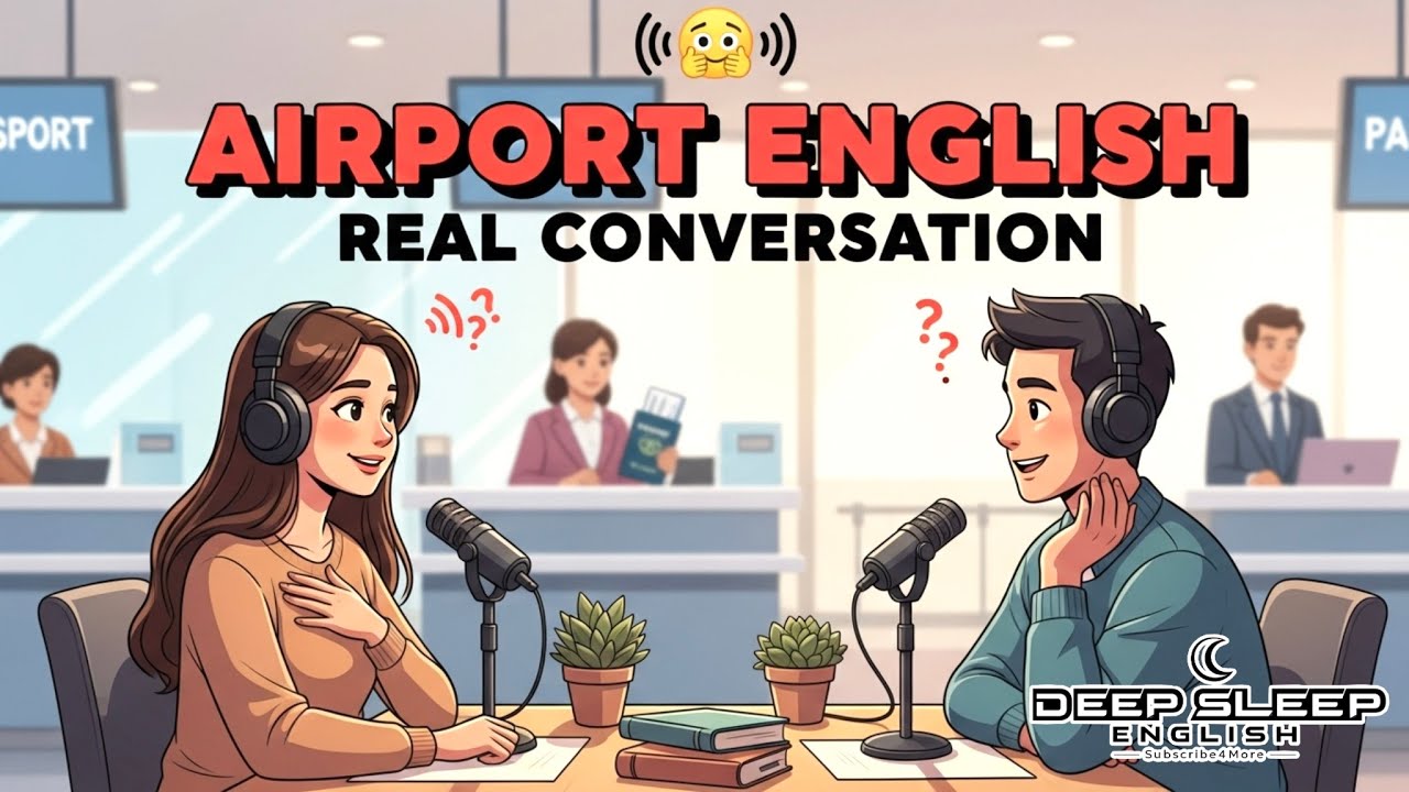 Going to the Airport ✈️ | Real English Conversation for Beginners 