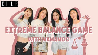 【MAMAMOO】ママムが極論すぎる2択ゲームでぶっちゃけトーク｜EXTREME BALANCE GAME｜ ELLE Japan