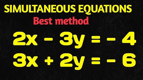 how to solve simultaneous equations by Elimination methods/ Elimination methods of simultaneous