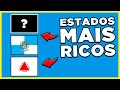 Os 10 Top 10 Estados Mais Ricos do Brasil por PIB 📈