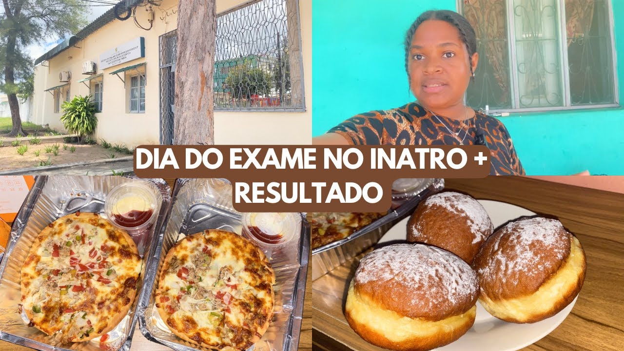COMO FOI MEU EXAME TEÓRICO PASSEI OU REPROVEI? DETALHES DO INATRO🇲🇿BOLA DE BERLIM, PÃO PIZZA e mas..