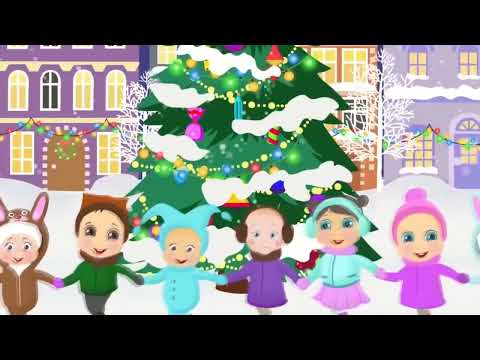 Новорічний хоровод Круг ялиночки муз М Лисенко